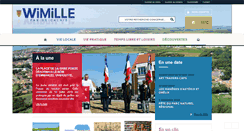 Desktop Screenshot of mairie-wimille.fr
